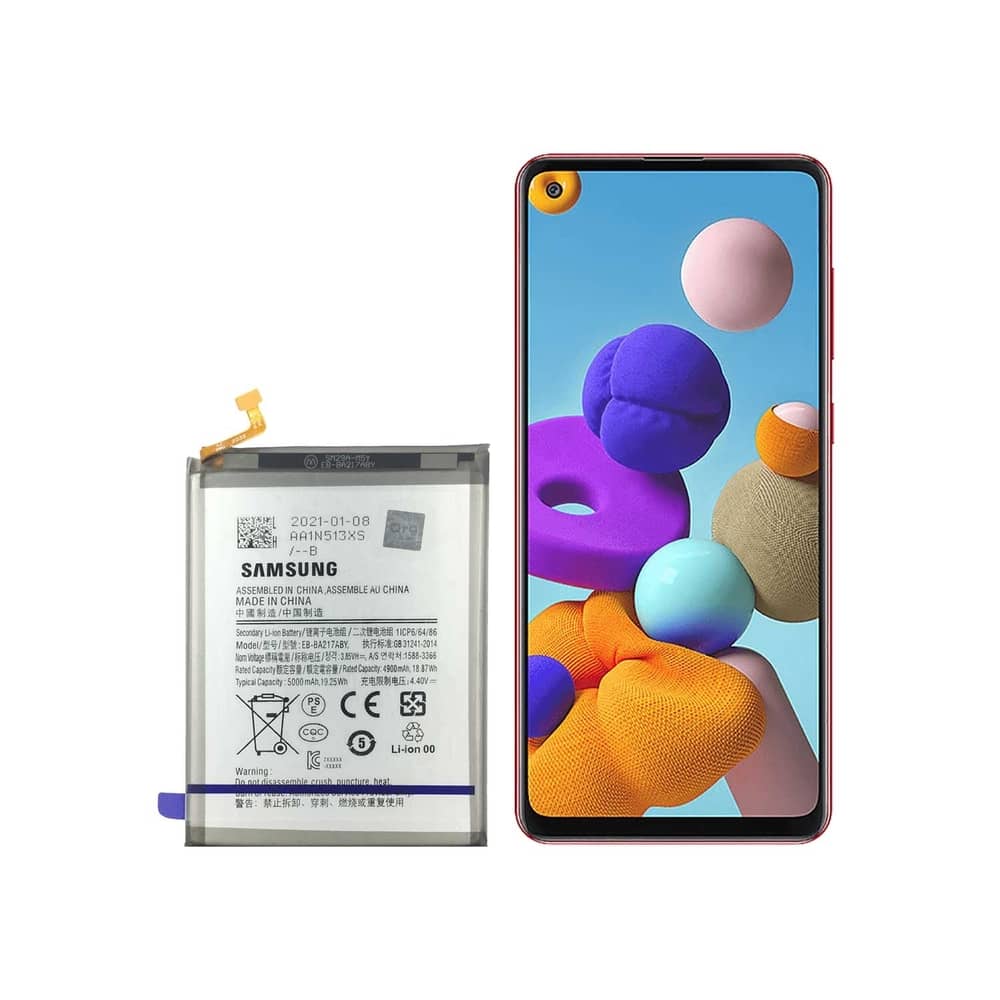 Original-Samsung-A21S-mobile-battery باتری گوشی سامسونگ Galaxy A21s اصلی - تصویر 1